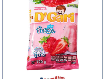 025 Polvo para Gelatina D`Gari 120g