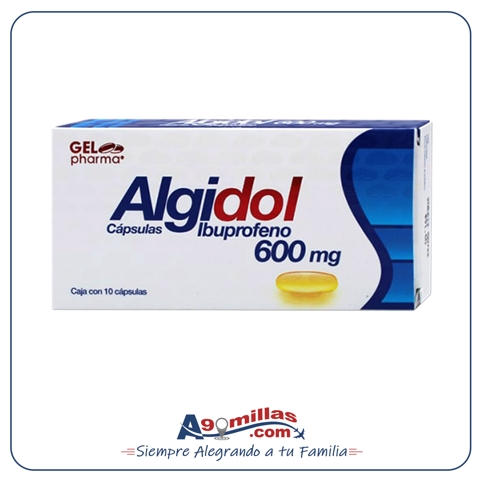 Algidol (Ibuprofeno) de 600 mg