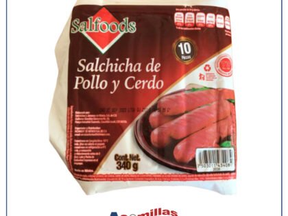 128 Paquete de Salchichas de 340g