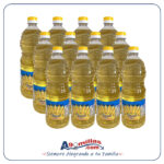 Caja de Aceite de Girasol Estancia Los Lagos (12 Pomos x 900 ml c/u)