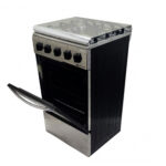 Estufa de Gas Silver Point con 4 Quemadores y Horno-Negro con Ace (SOLO HABANA) - Imagen 2
