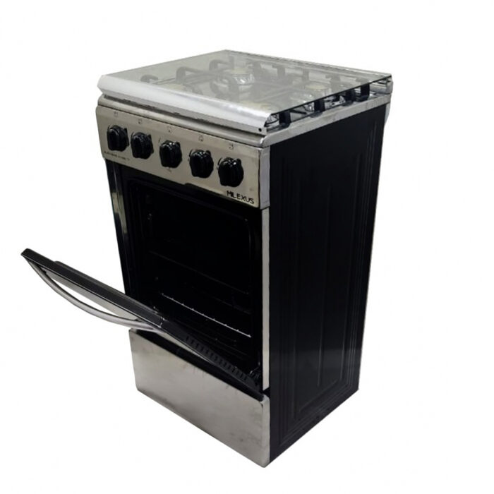 Estufa de Gas Silver Point con 4 Quemadores y Horno-Negro con Ace (SOLO HABANA) - Imagen 2