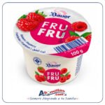 Yogur Bauer FRU FRU Sabor Frambuesa 100g - Imagen 2